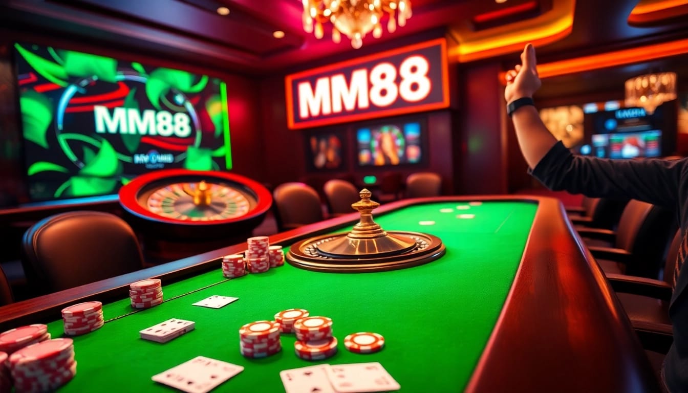 Experience the thrill of winning at MM88 casino with vibrant gameplay and engaging interfaces.