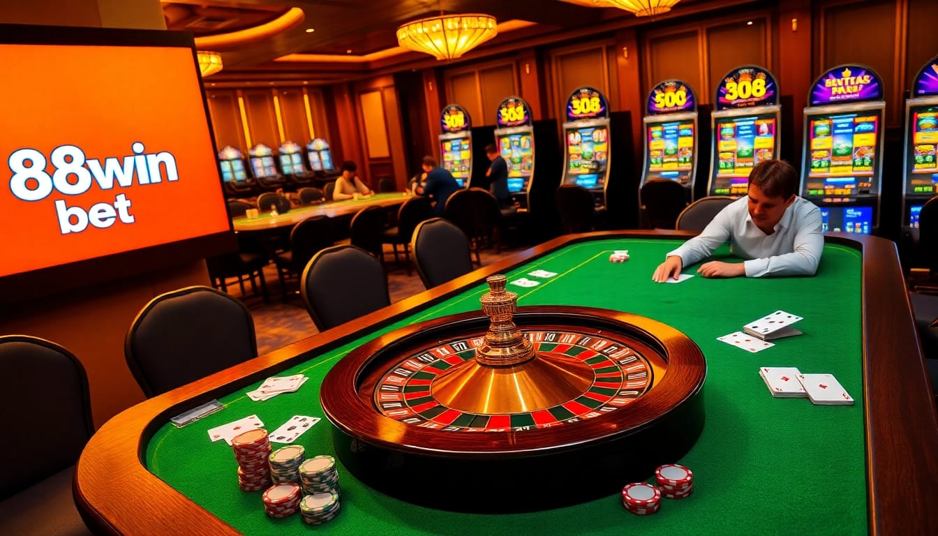 Experience the excitement of 68win bet with dynamic casino games and vibrant gaming tables.