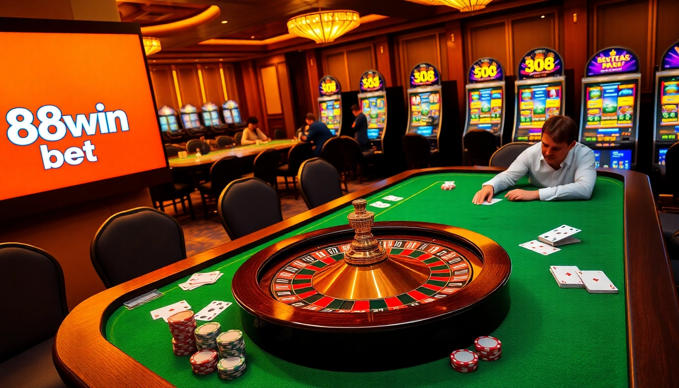 Experience the excitement of 68win bet with dynamic casino games and vibrant gaming tables.
