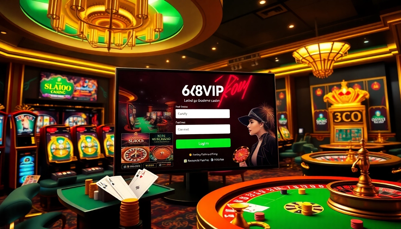 Log in to Nhà Cái 68VIP with excitement and access top-tier casino games.