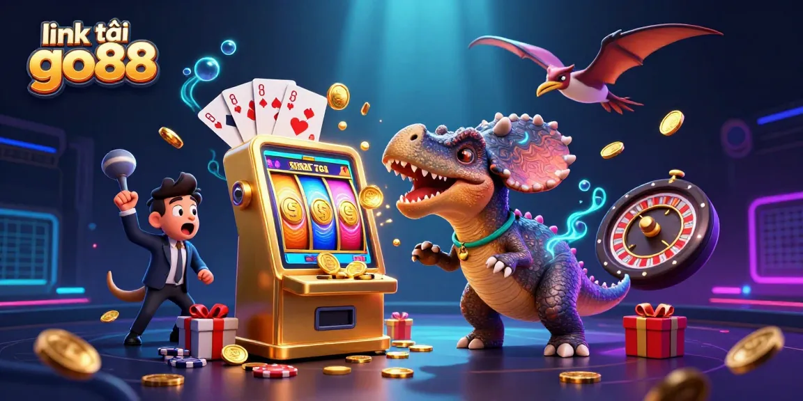 Experience the thrill with link tải go88 featuring vibrant casino action in a dynamic 3D scene.