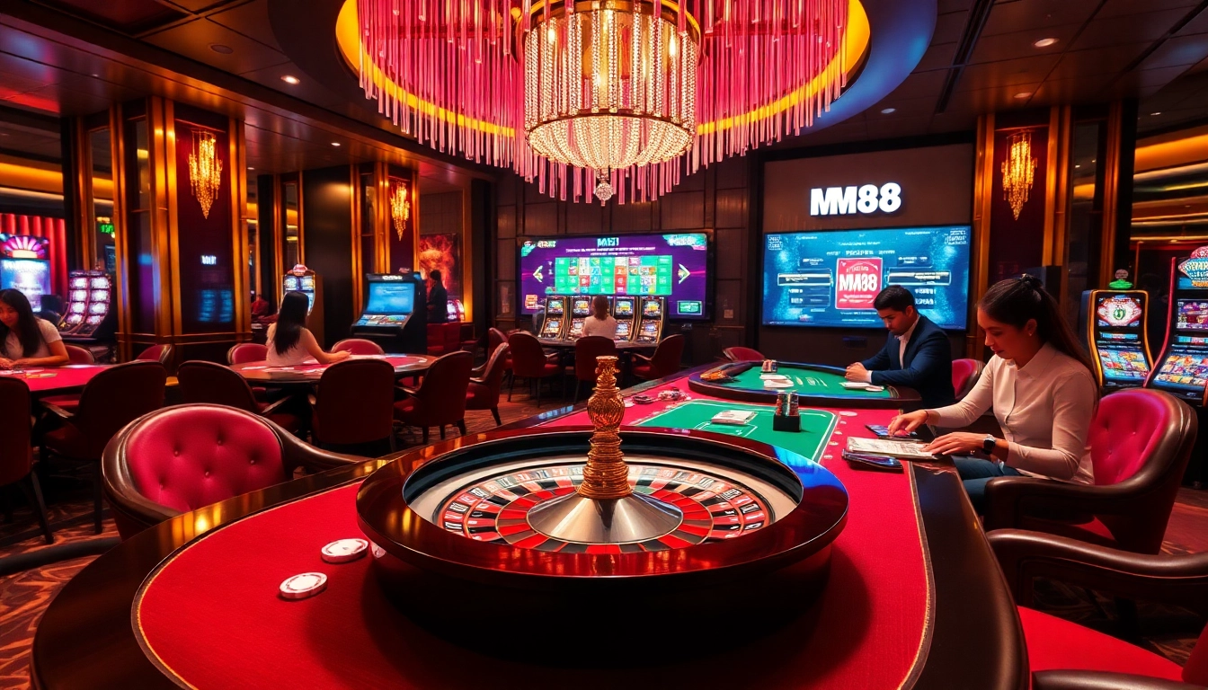Experience the thrill of MM88 with exciting casino games and vibrant betting action.