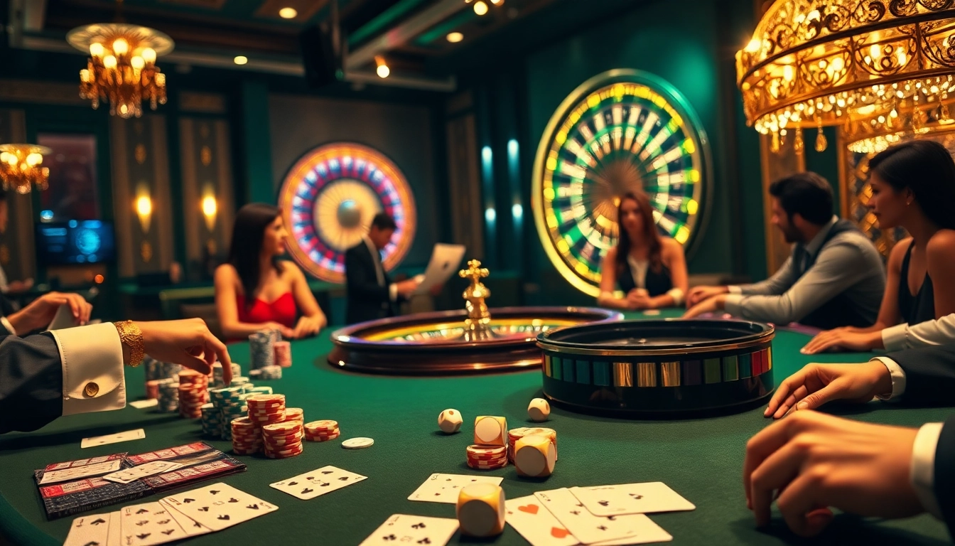 Intense poker action at a high-stakes table featuring ok8386 chips and cards.
