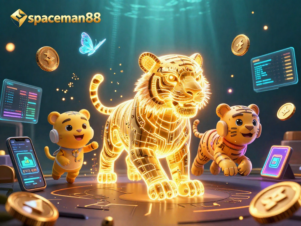 Experience the excitement of spaceman88 with captivating casino visuals and winning potential.