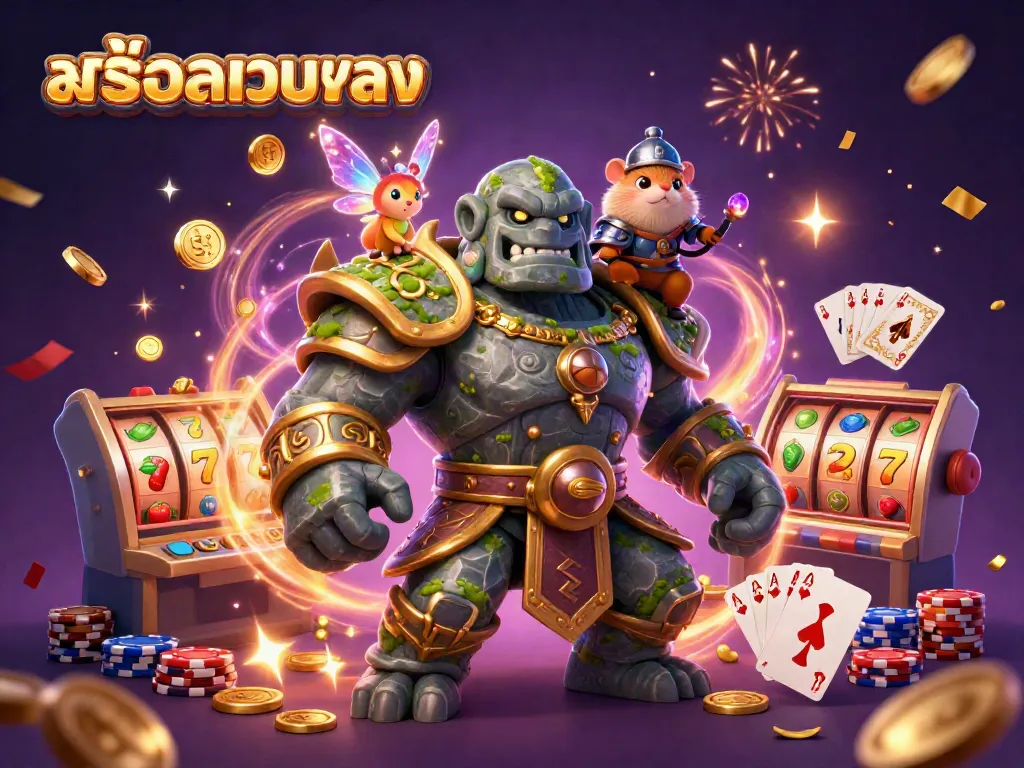 เกมสล็อต สล็อตเว็บตรง พร้อมกับก้อนหินโบราณที่มีวิญญาณ ควบคู่ไปกับความมหัศจรรย์แห่งสล็อต