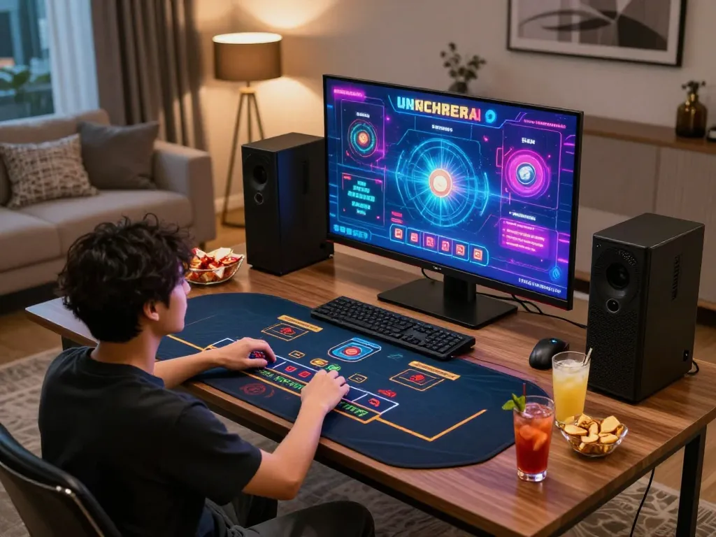 Players enjoy a strategic casino experience at home using the SC88 platform for live dealer games.