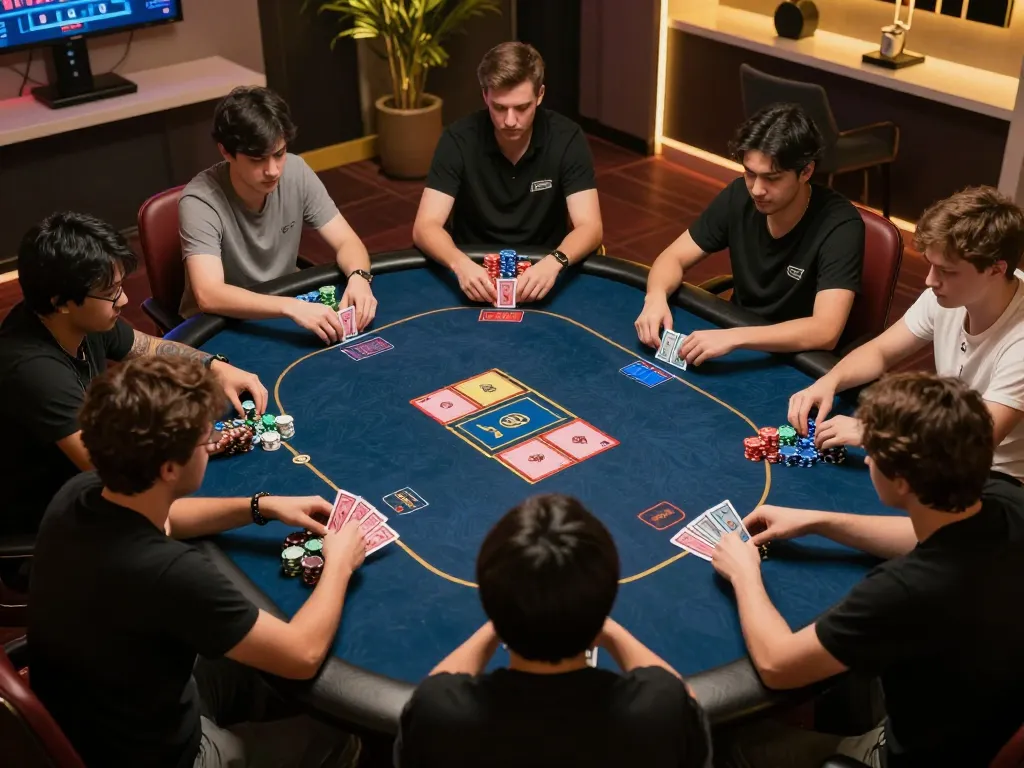 Rasakan permainan poker online yang mendebarkan dengan tante77, menampilkan taruhan strategis dan keterlibatan pemain.
