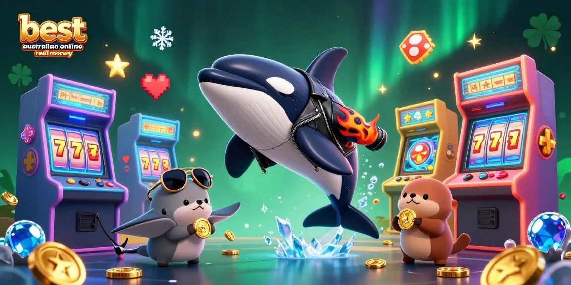 Win big at the best australian online casino real money with vibrant characters and lively slot elements.