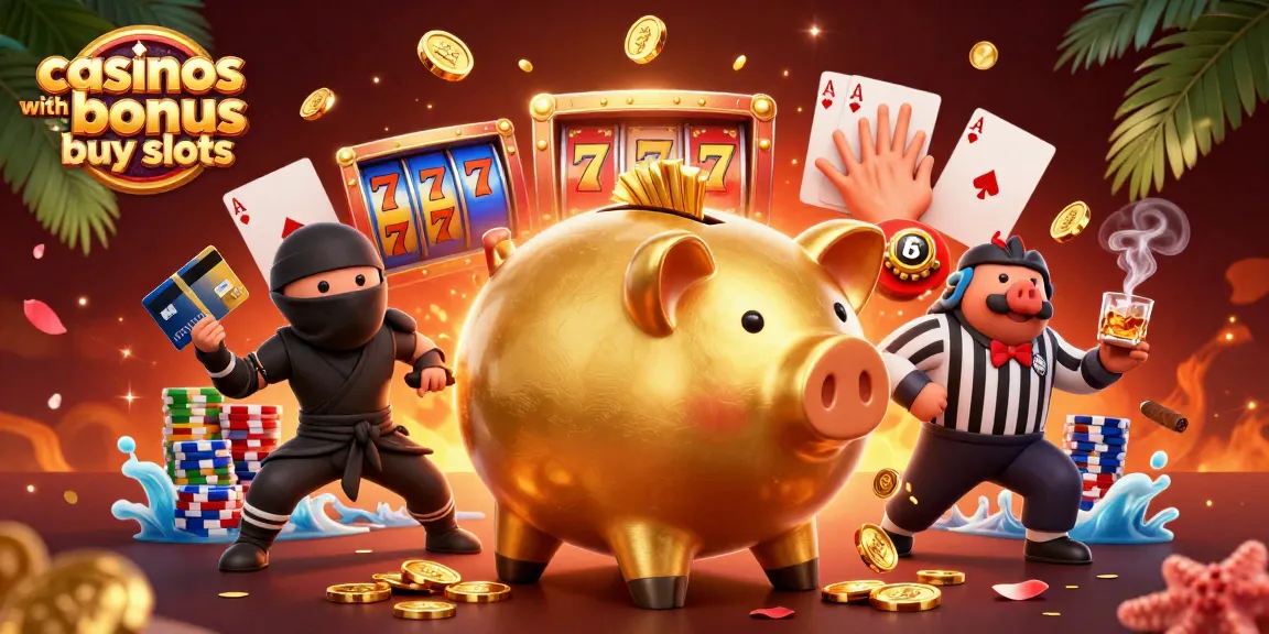 Experience the thrill with casinos with bonus buy slots, featuring dynamic characters and vibrant gaming elements.