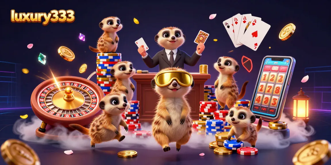 Menangkan chip di luxury333 dengan koloni meerkat di kasino yang meriah dan penuh kesenangan.