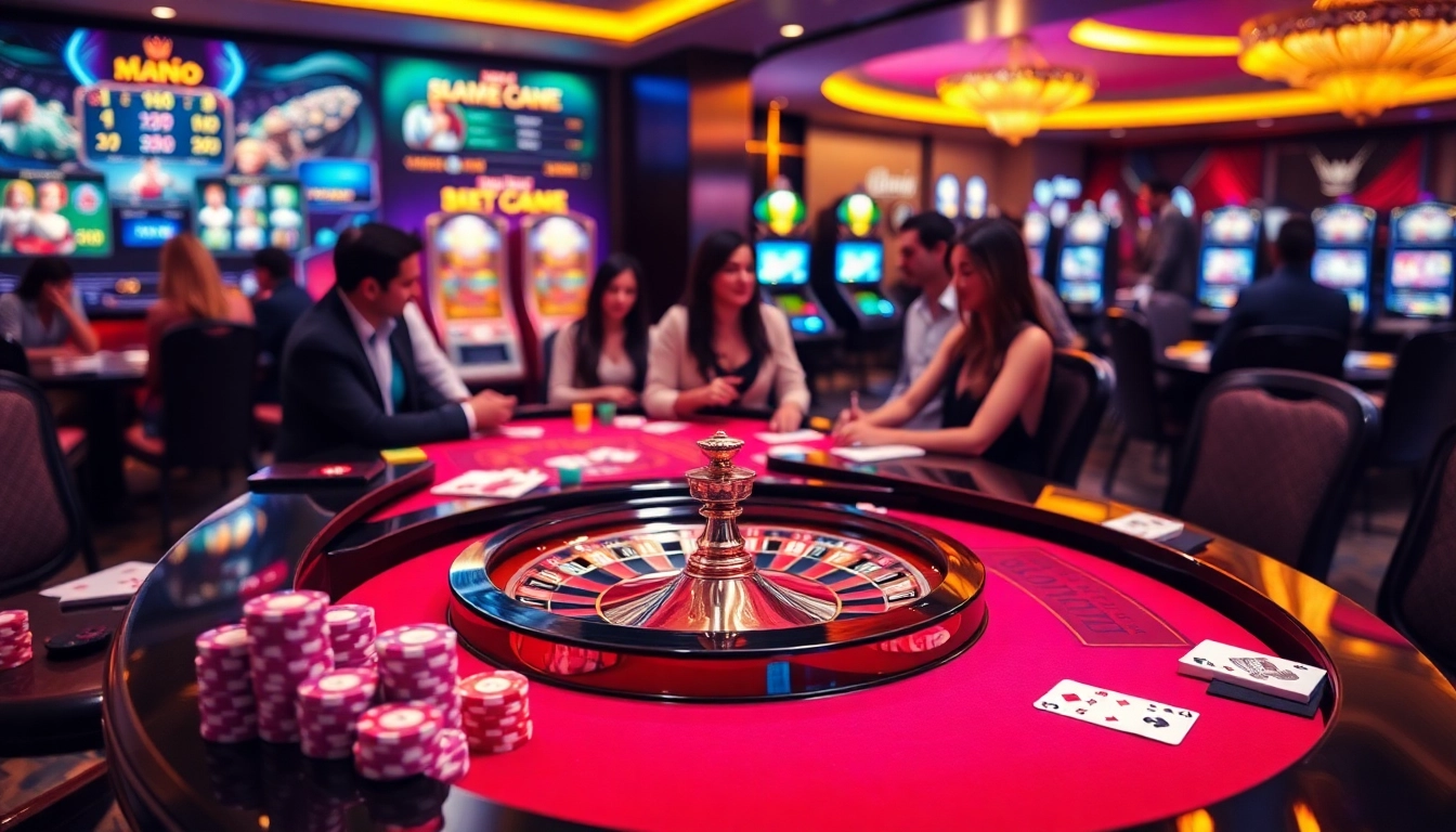 Experience thrilling gameplay at https://gg88.cool/ with players enjoying an upscale online casino atmosphere.