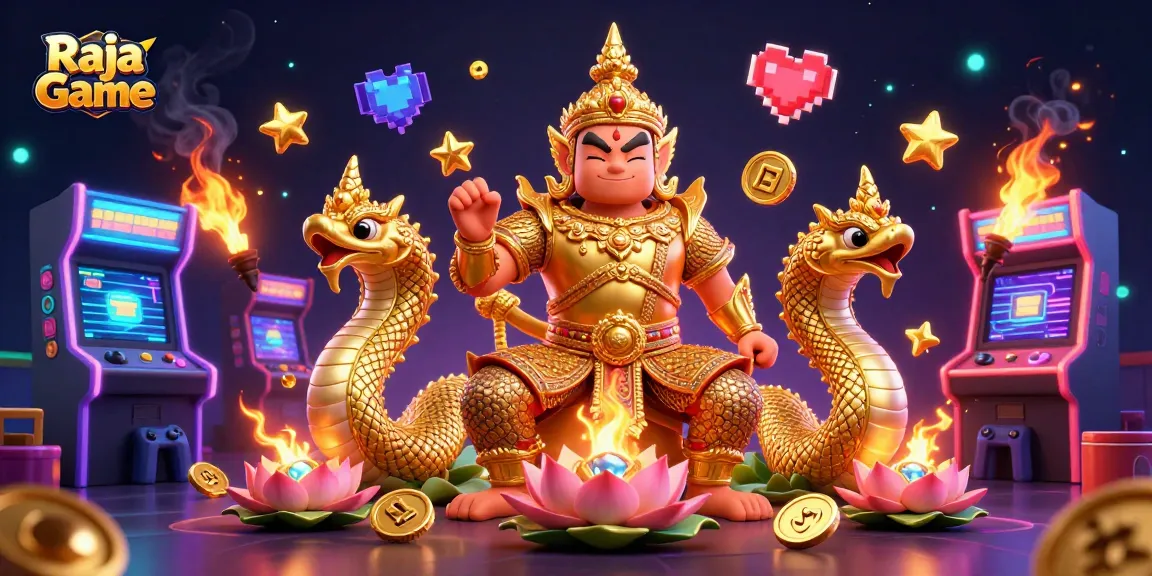 Raja Game offers thrilling gameplay with colorful machines, guardians, and rewarding experiences.