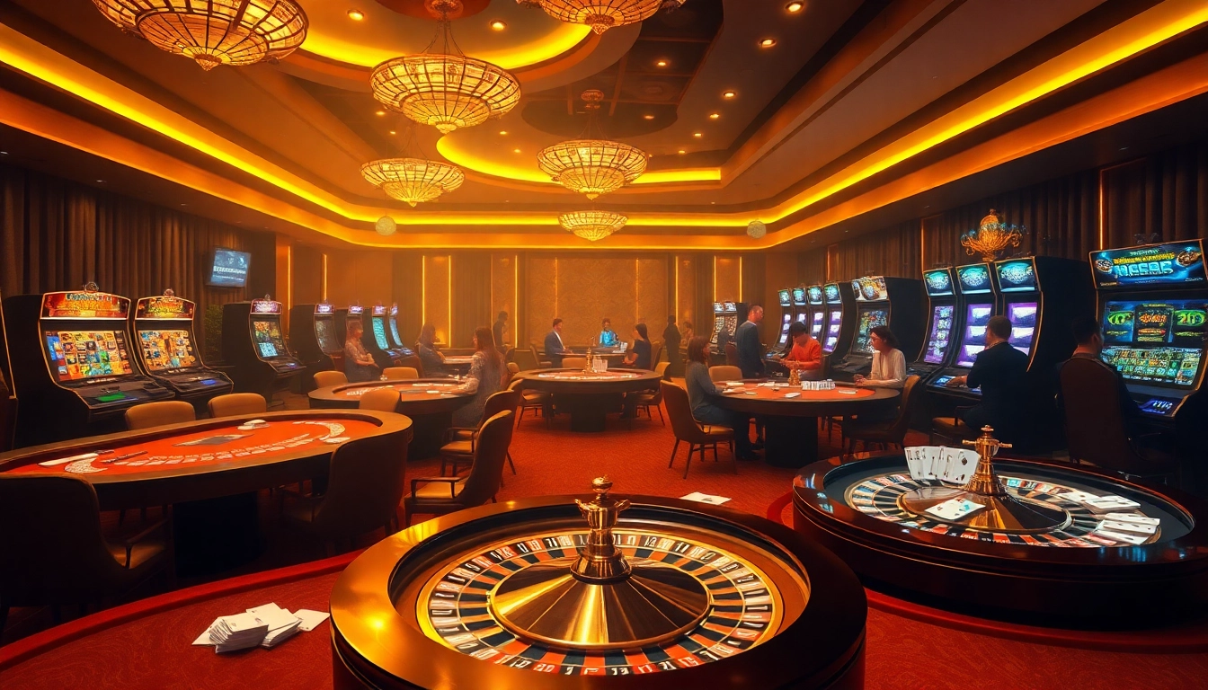 Experience the thrill of Trang chủ LV88 with vibrant casino tables, poker chips, and immersive gaming.