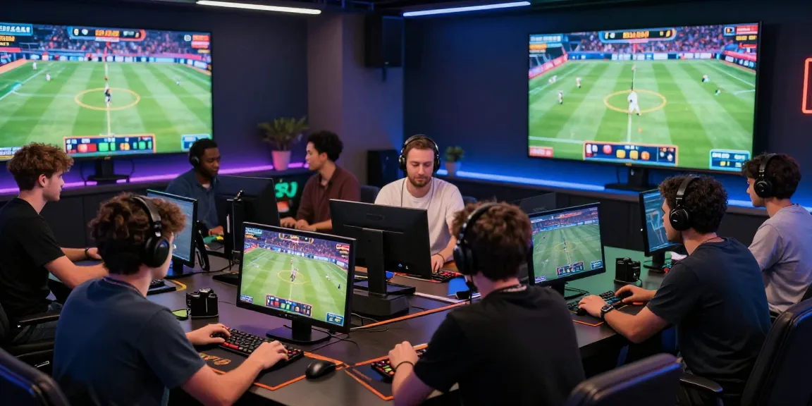Engaged players using OPEN 88 for online betting in a vibrant digital environment.