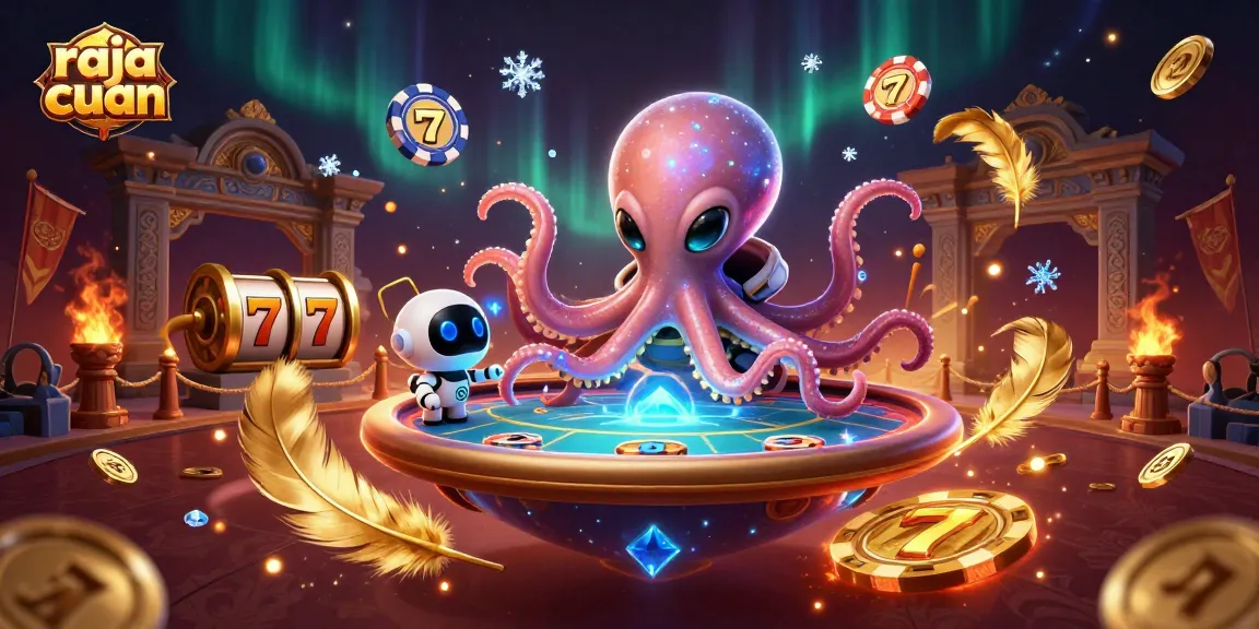 Raja Cuan memberikan pengalaman bermain slot gacor dalam ilustrasi berbasis kasino yang dinamis.