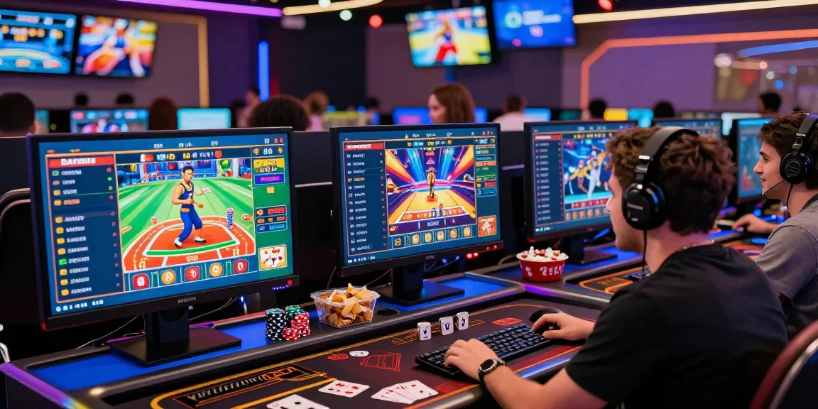 Experience Betebet's thrilling online casino and betting environment with dynamic screens and vibrant energy.