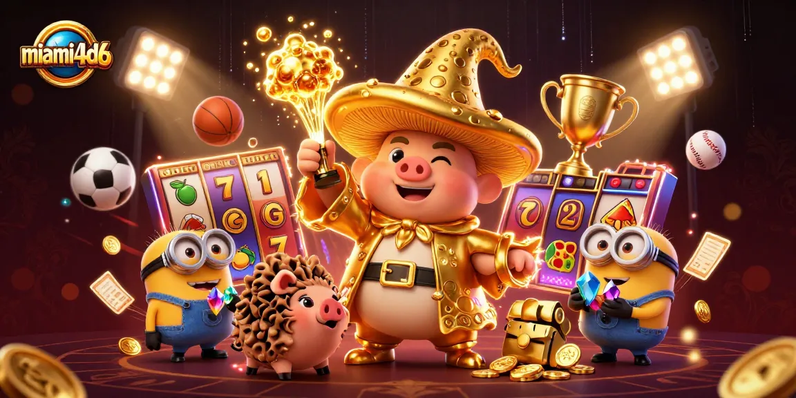 Experience the magic of miami4d6 with thrilling slots and golden rewards!