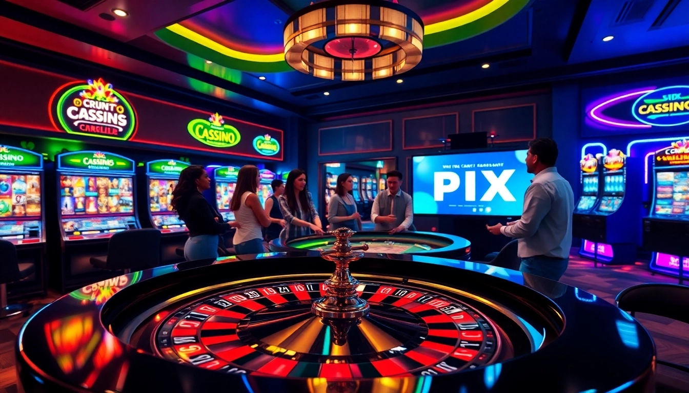 Experience the thrill of cassino pix with instant payments and vibrant casino gameplay.