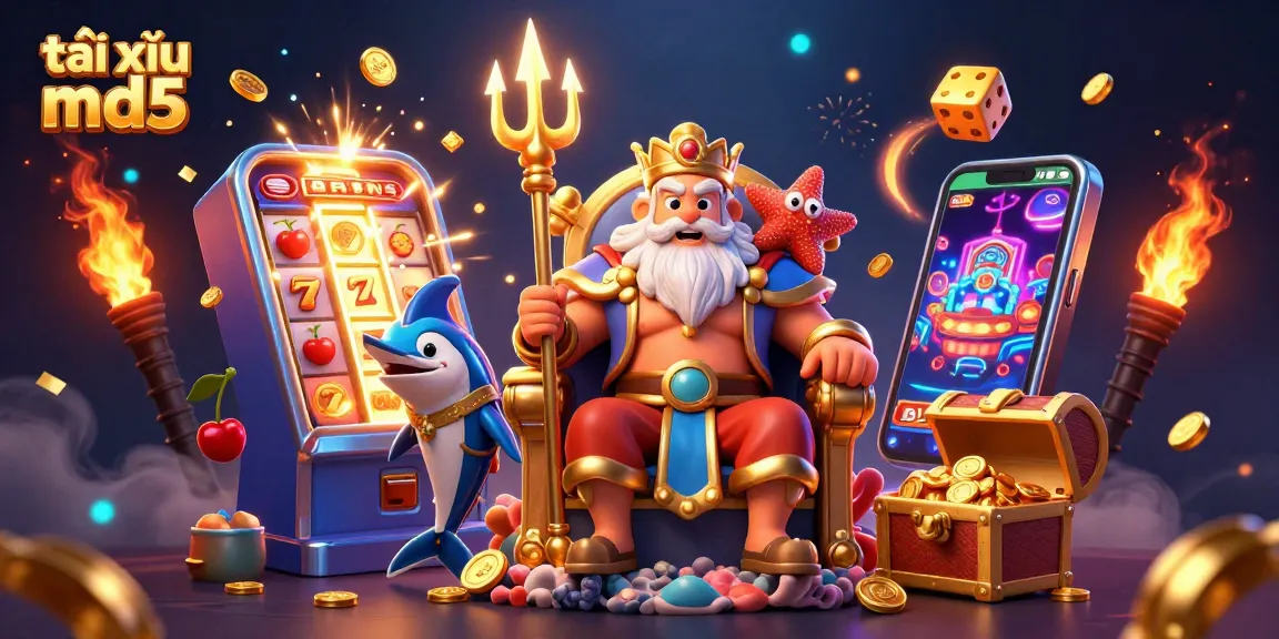 Experience the thrilling gameplay of tài xỉu md5 amidst a dazzling jackpot explosion and vibrant elements.