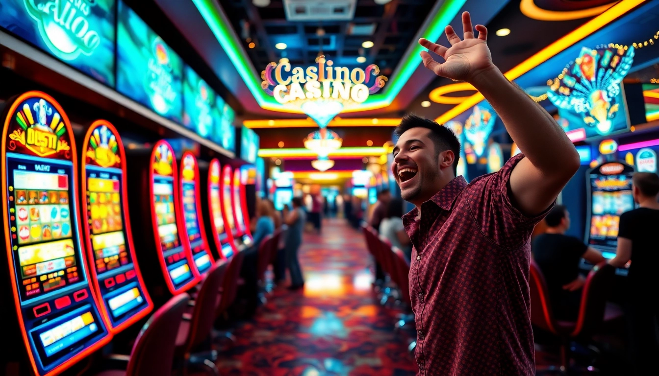 Rasakan keberuntungan landaktoto saat bermain mesin slot di kasino yang ceria.