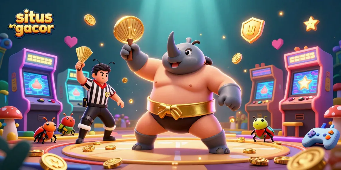 Menangkan permainan di situs slot gacor dengan karakter lucu dan elemen kasino yang berkilauan.