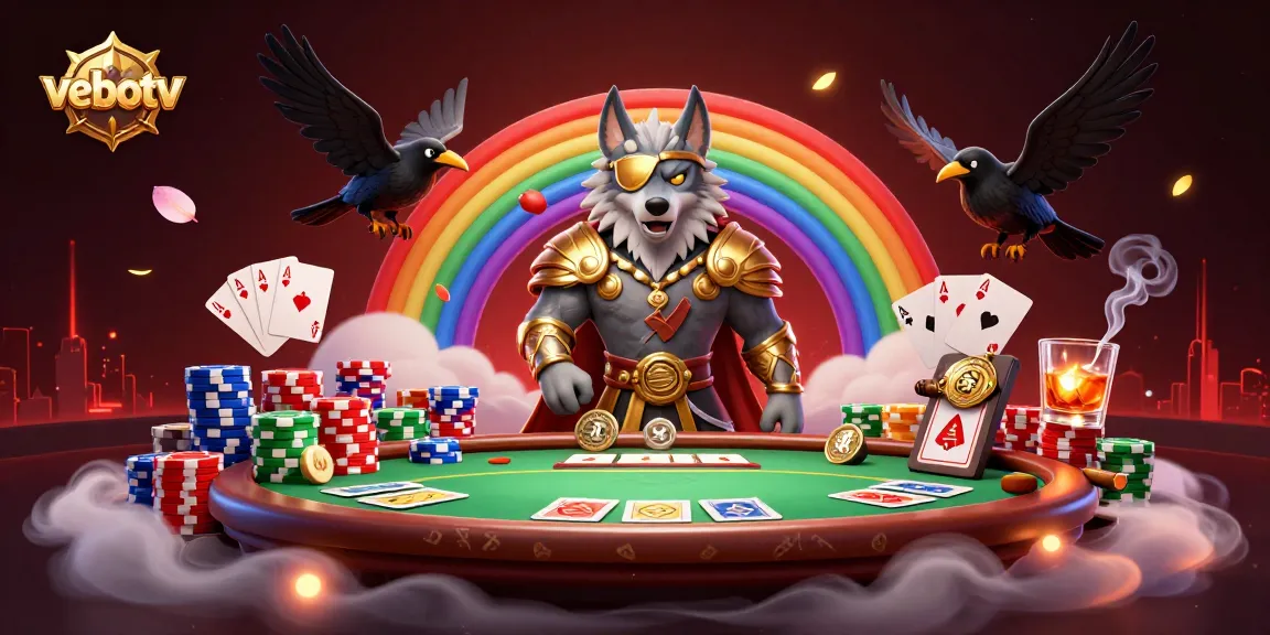 Experience high-energy betting strategies with vebotv's immersive gaming scenes featuring dynamic poker elements.