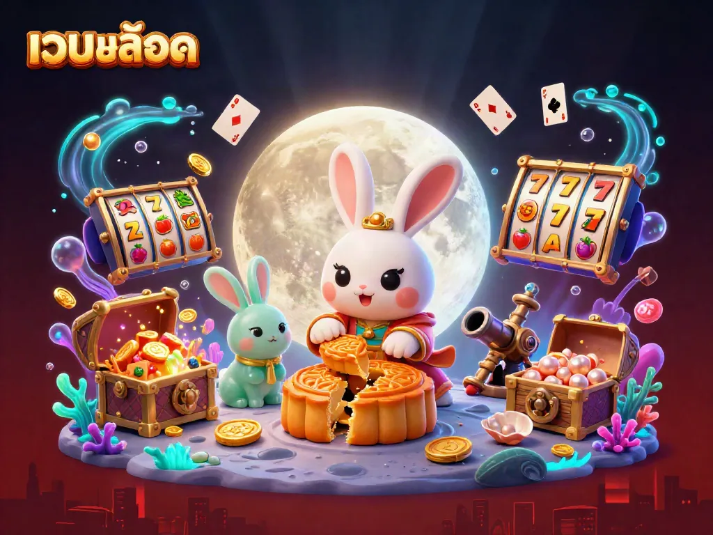 เล่นสล็อตออนไลน์ไปกับกระต่ายในตำนานบนดวงจันทร์