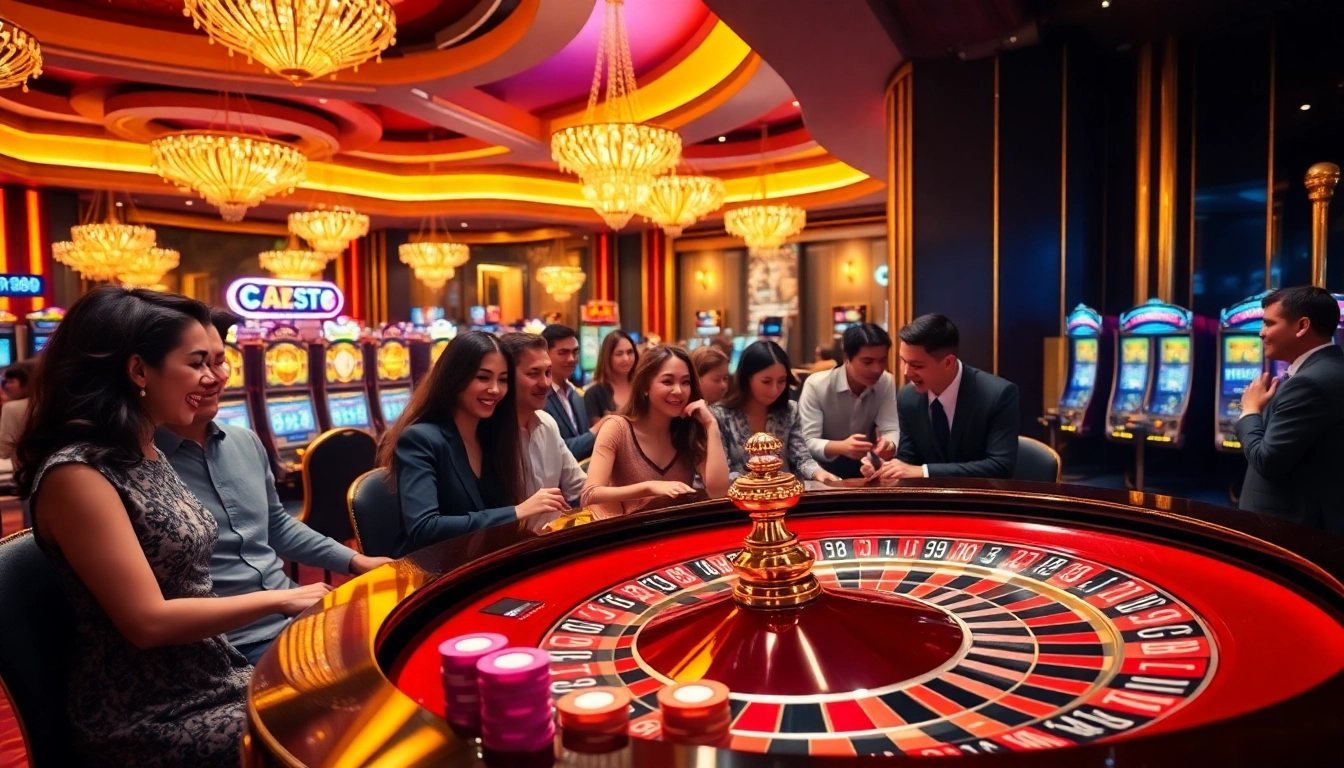 Experience thrill and luxury in a casino with RR888 gaming excitement.