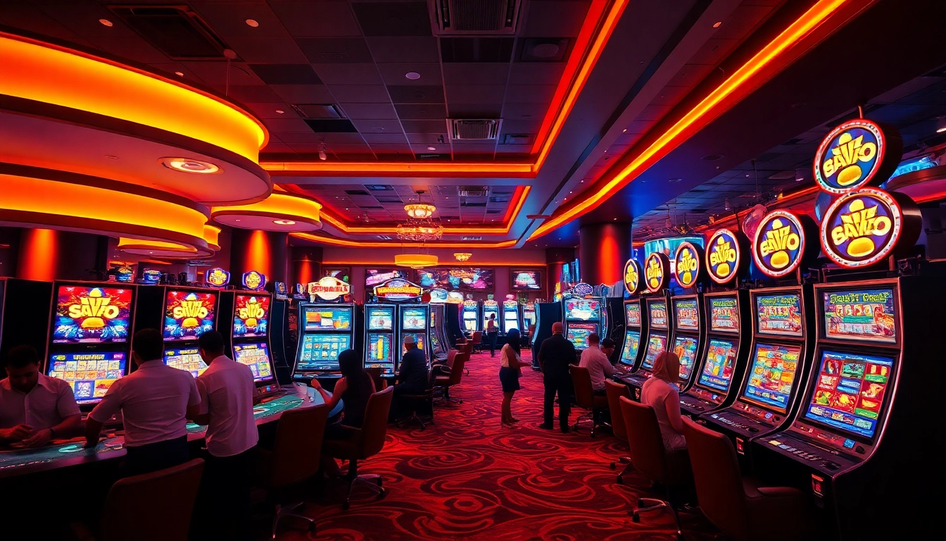 mcw casino login 화면의 슬롯 머신과 테이블 게임의 화려한 배경을 보여줍니다.