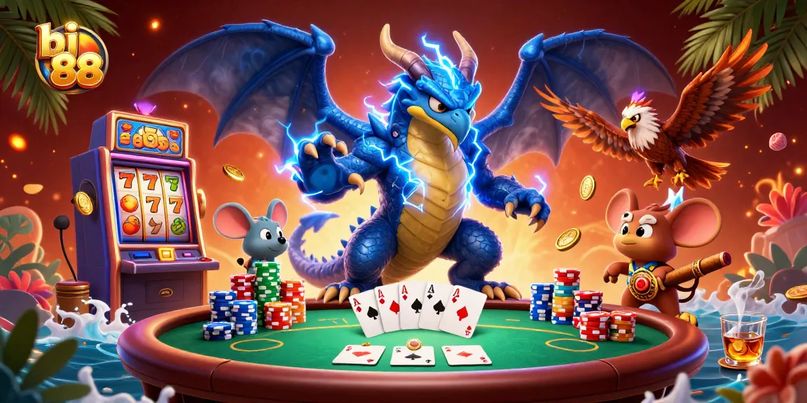 Engage in thrilling gameplay at bj 88 with high-quality slot machines and poker action.