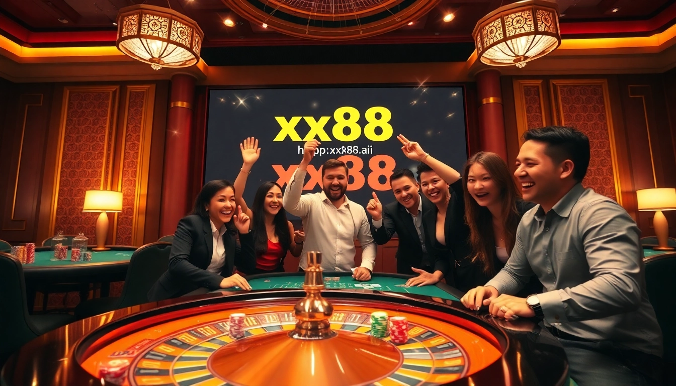Experience the excitement of winning at https://xx88.ai/ with a glamorous casino atmosphere has poker and roulette.
