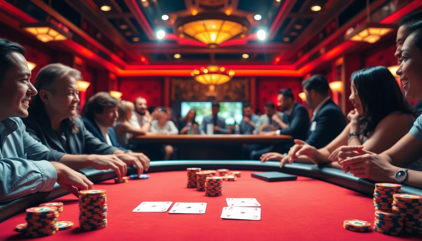 Arus hoki menyusuri meja poker yang mewah, di mana pemain terlibat dalam permainan penuh ketegangan.