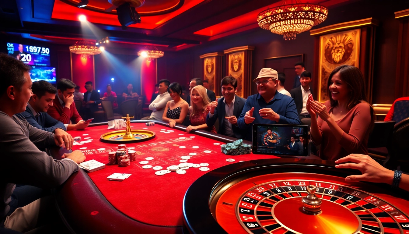 Experience the thrill of betting at https://ok8386n.com/ with a vibrant poker table full of excitement.