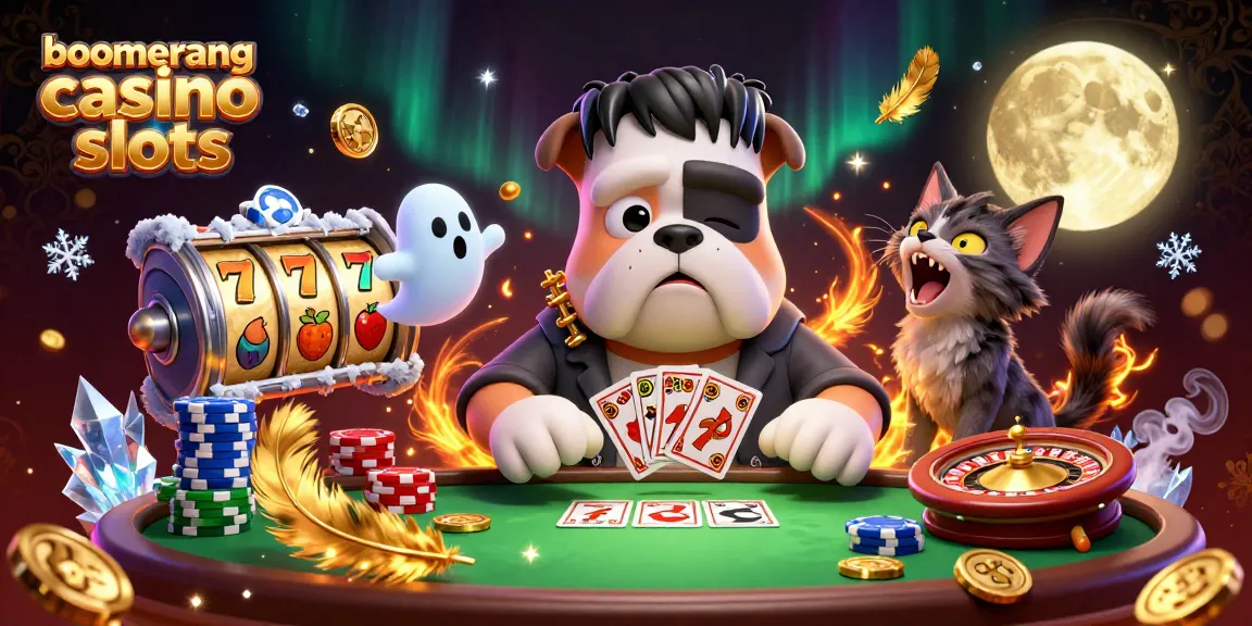 Uživajte v boomerang casino igralnih avtomatih z edinstvenimi liki in živahnimi igralnimi elementi.