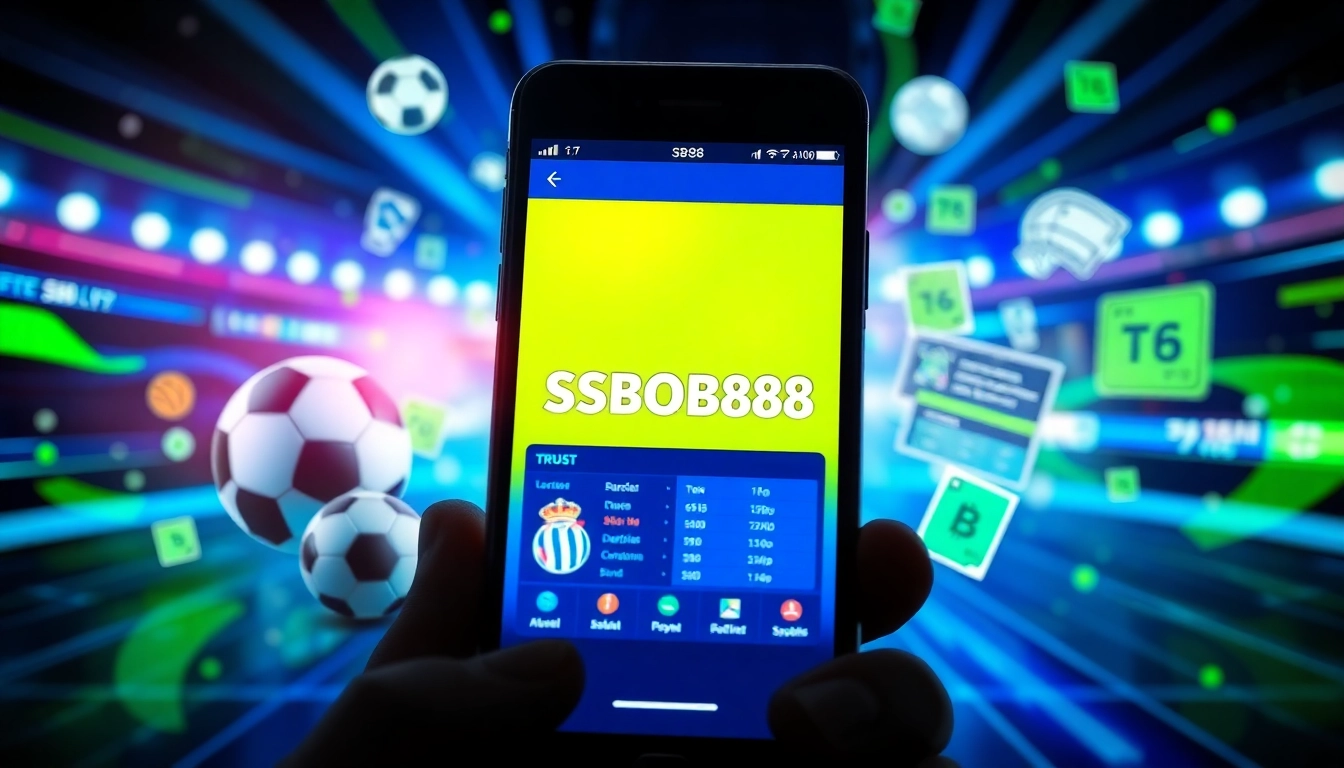 SBOBET88 taruhan bola yang menarik dengan antarmuka digital modern