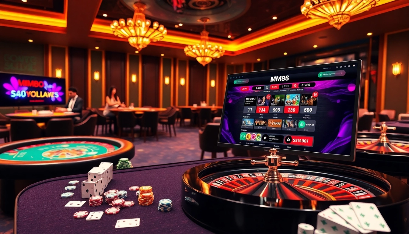 Engage in thrilling casino experiences at https://mm88.nl/ with vibrant gaming tables and interactive online interfaces.