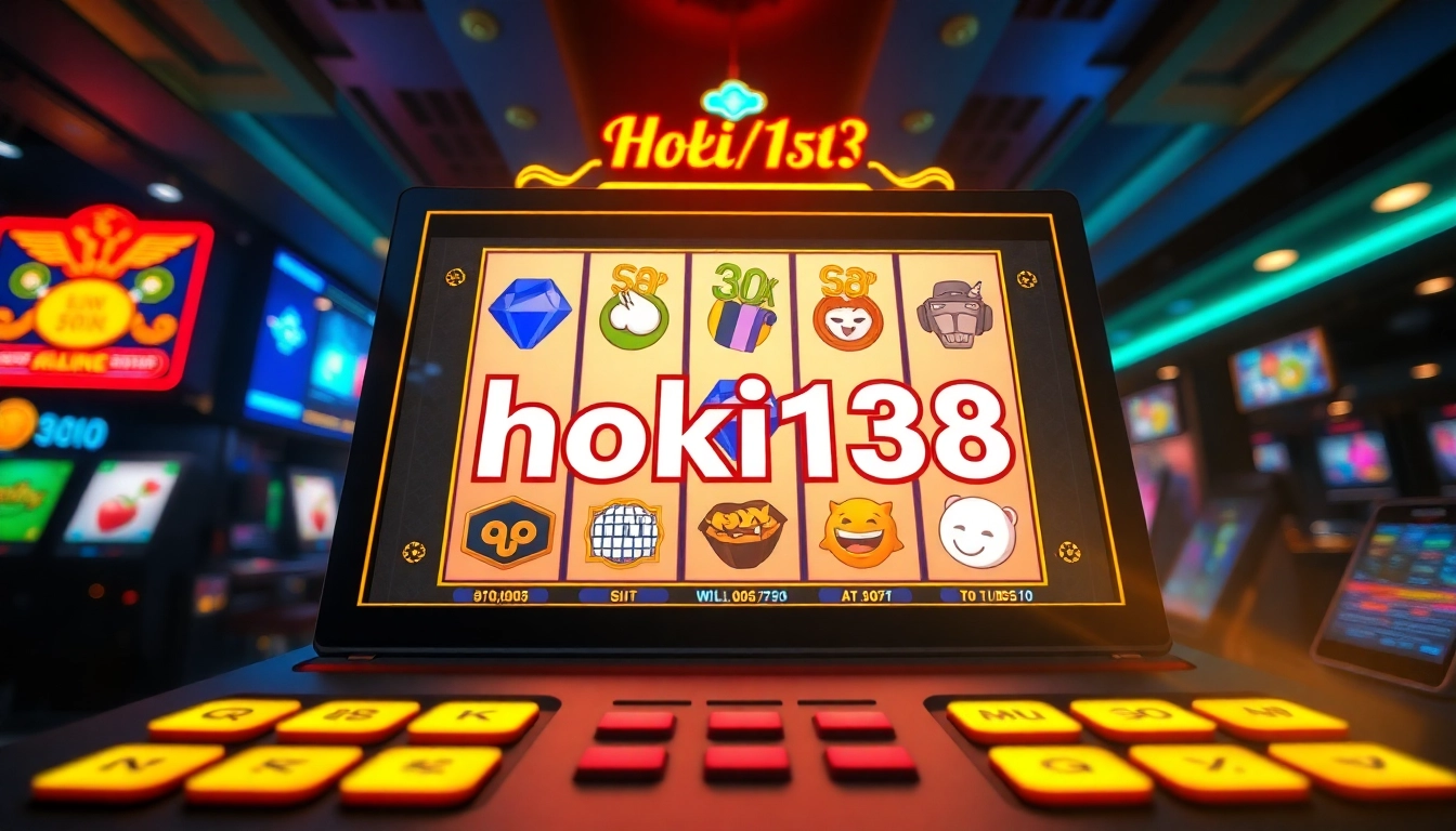Experience the thrill of hoki138 with vibrant digital slot machines and engaging visuals.