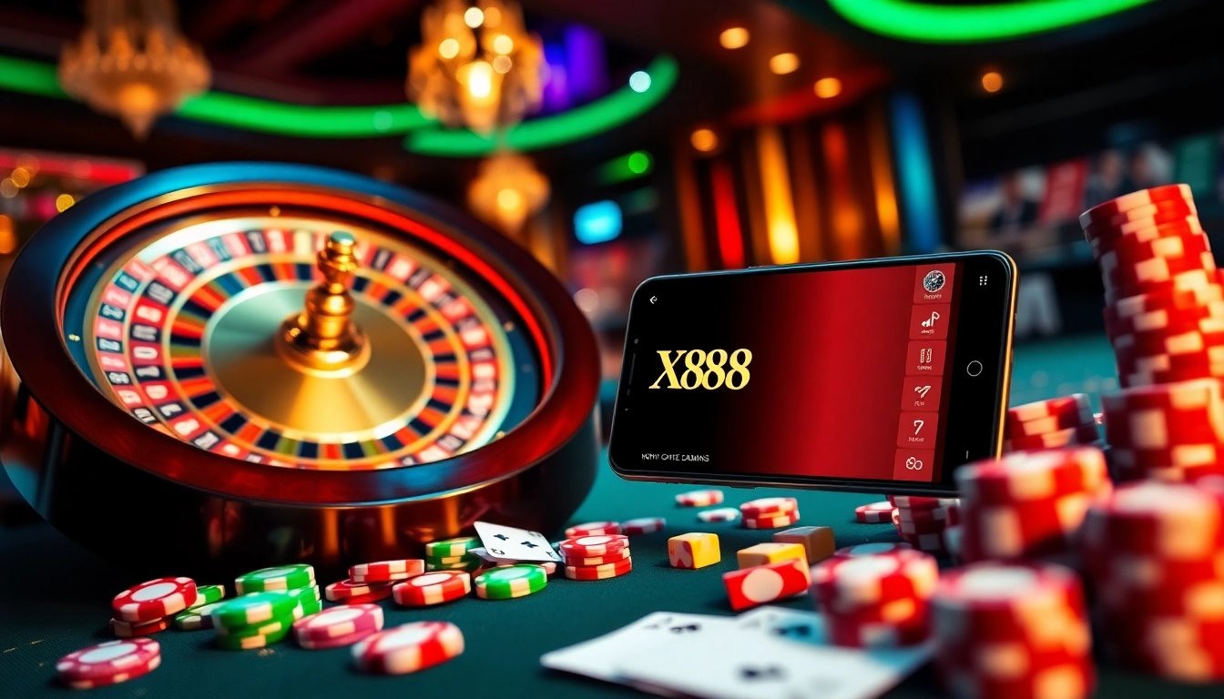 Experience thrilling gameplay at https://ax88.com.de/ with vibrant casino elements and a mobile app interface.