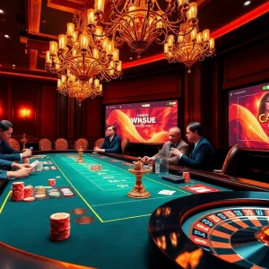Experience thrilling poker action at https://ww88b.com/ with vibrant chips and cards.
