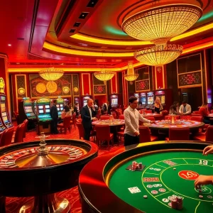 Engage in thrilling casino games with C168 poker chips and elegant roulette wheels.