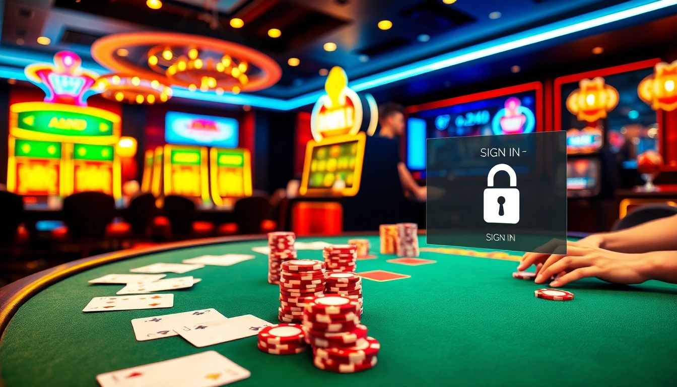 rr88 đăng nhập to a vibrant casino atmosphere with engaging gameplay elements and secure interface