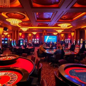 Engage with thrilling games at https://www.kjc.global/ luxury casino featuring vibrant tables and lively players.