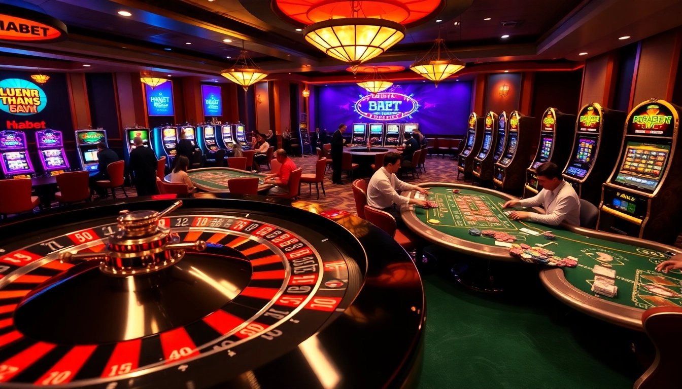 Experience thrilling gameplay at THABET with dynamic casino games and vibrant atmosphere.