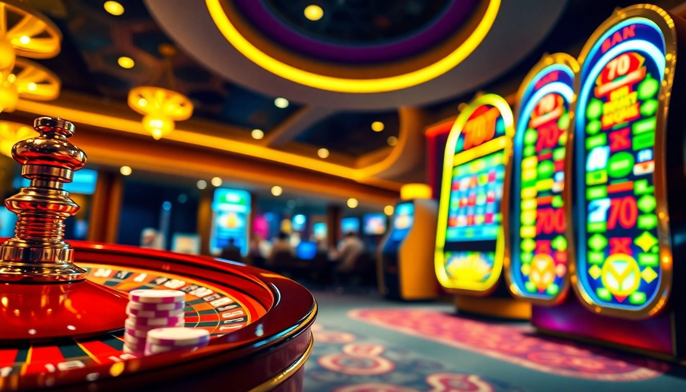 Experience the excitement of 789BET with vibrant casino games and professional ambiance.