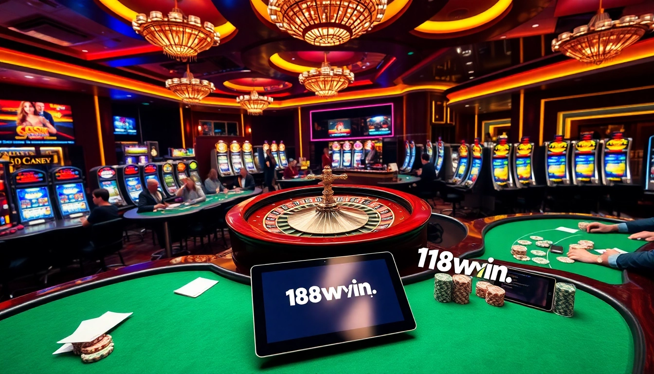 Engage in exciting gameplay at https://18win.asia/ with vibrant casino tables, thrilling roulette, and poker action.