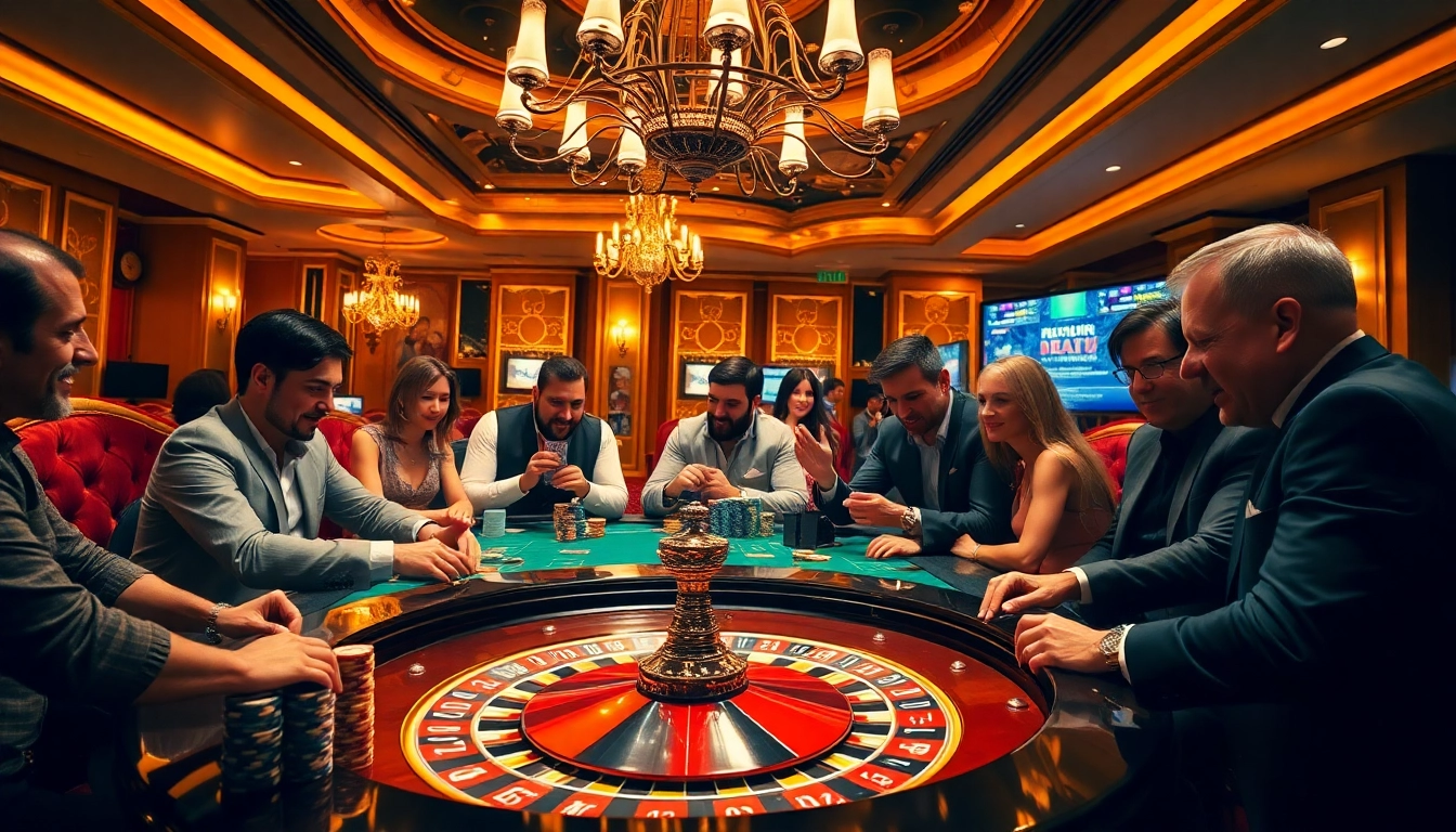 Spin the wheel at a casino showcasing the mmoo link for online gaming strategy.