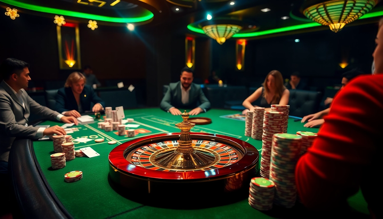 Experience the thrill of MK8 gambling with vibrant poker chips and a luxury casino scene.
