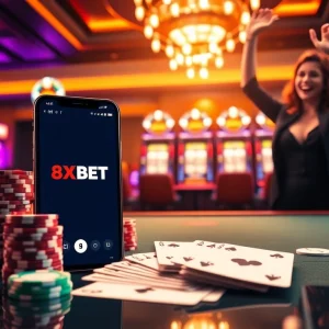 Experience the thrill of gambling and download the 8XBET app for a seamless betting journey.