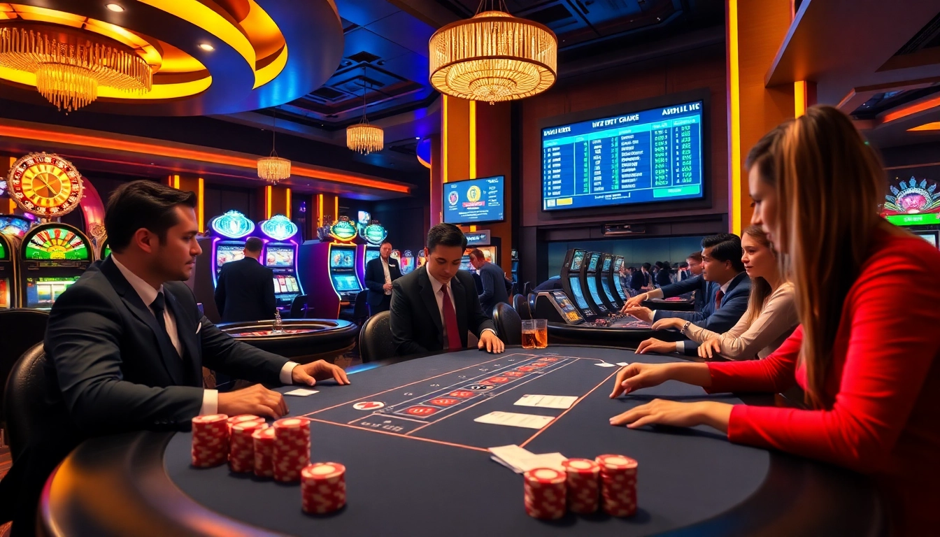 Experience exhilarating gameplay at 79king's exciting casino tables filled with poker and roulette.