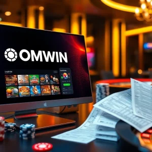 Login to BOMWIN, experiencing the thrill of online gambling with vibrant games and exciting betting options.